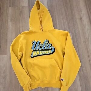 Champion Yellow UCLA Bruins Hoodie